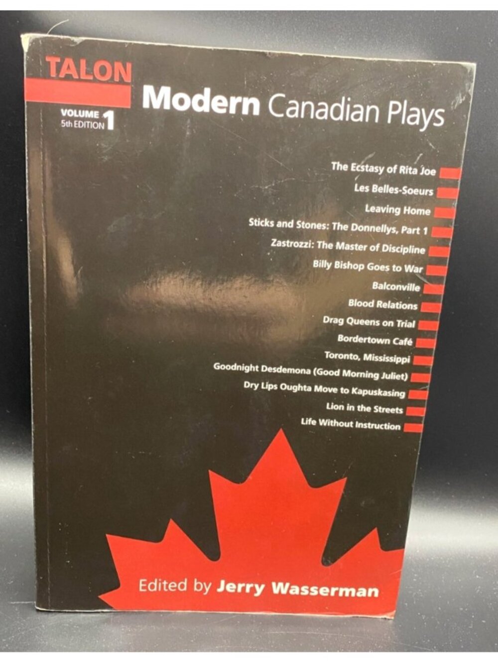 Modern Canadian Plays Volume 1 5th Edition by Jerry Wasserman (Paperback, Talon)